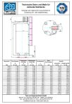 Maßtabelle Stehende Tanks