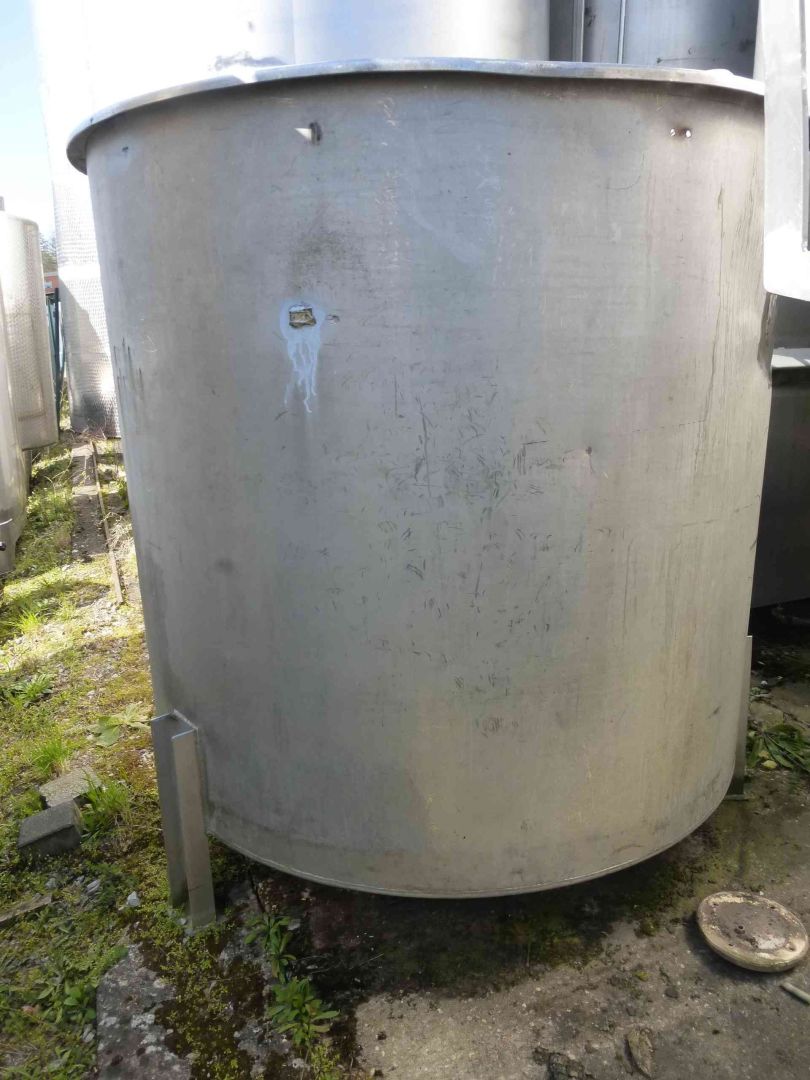 Lagerbehälter aus Edelstahl (V2A), oben offen (3)