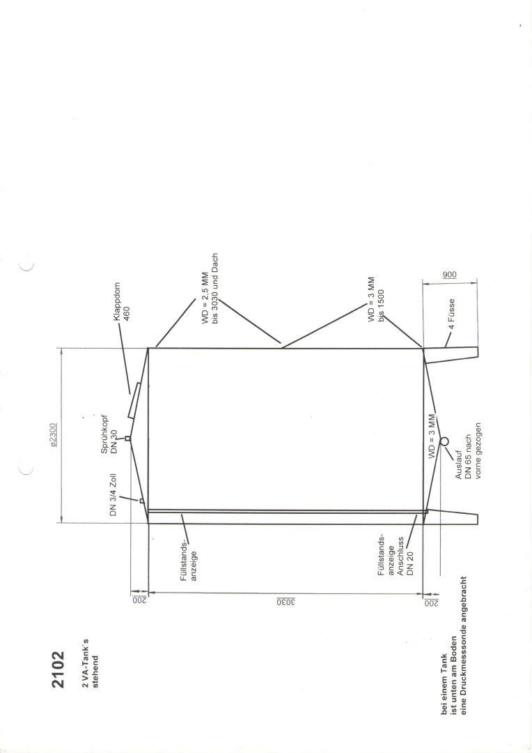 Lagerbehälter aus Edelstahl V2A, WSt. 1.4301 (3)