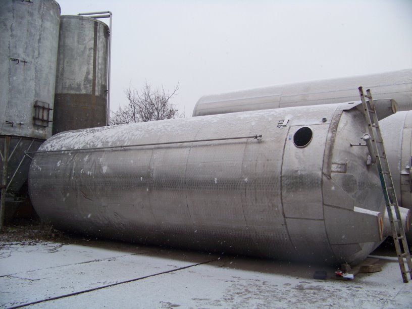 Lagerbehälter aus Edelstahl, (fr. 1256GL) KZE-Tank (3)