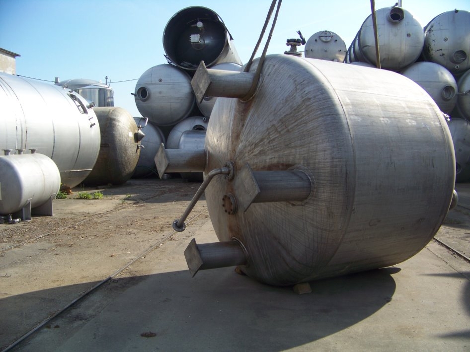 Druckbeh&auml;lter aus Edelstahl (V2A), WSt 1.4541 (1)