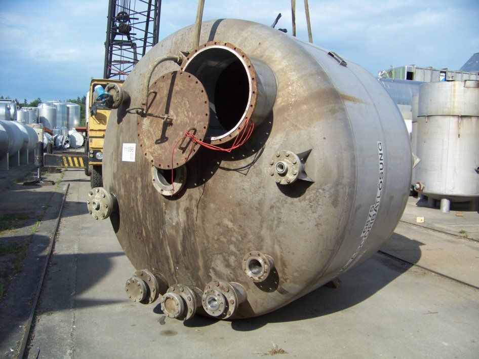 Druckbehälter aus Edelstahl (V2A), WSt 1.4541 (3)