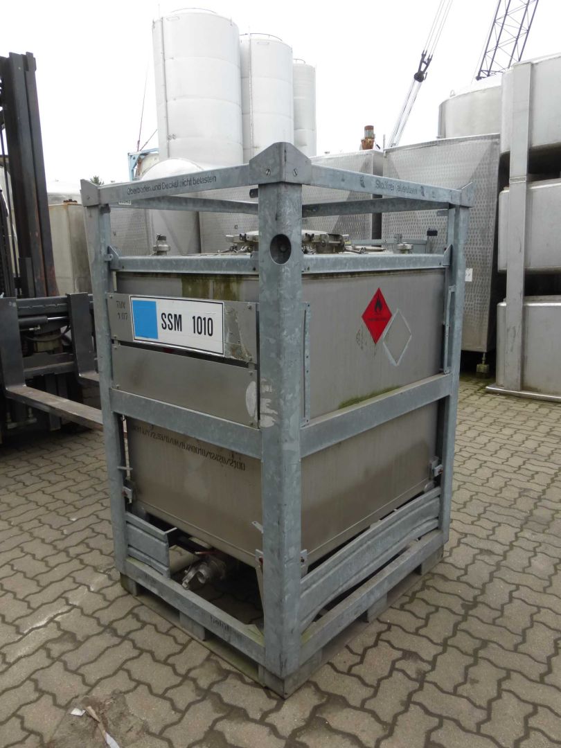 Transportbeh&auml;lter aus Edelstahl (V4A), WSt 1.4571 (1)