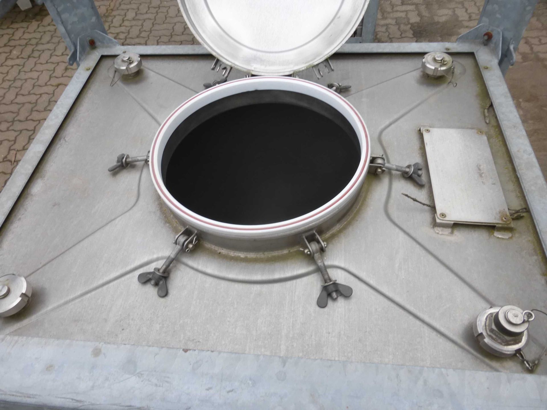 Transportbehälter aus Edelstahl (V4A), WSt 1.4571 (4)