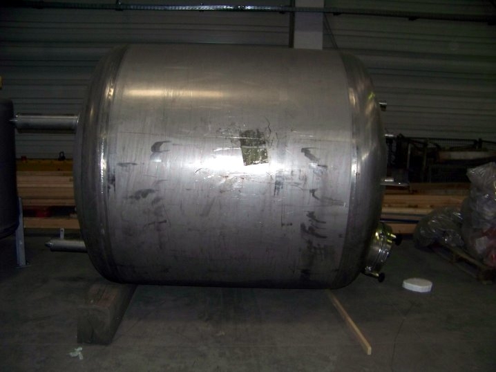 Druckbeh&auml;lter aus Edelstahl, Reinstwasserbeh&auml;lter (1)