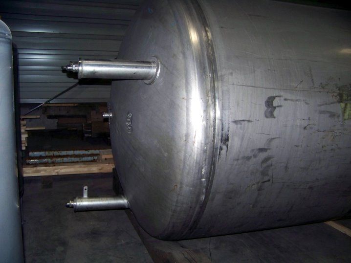 Druckbehälter aus Edelstahl, Reinstwasserbehälter (2)