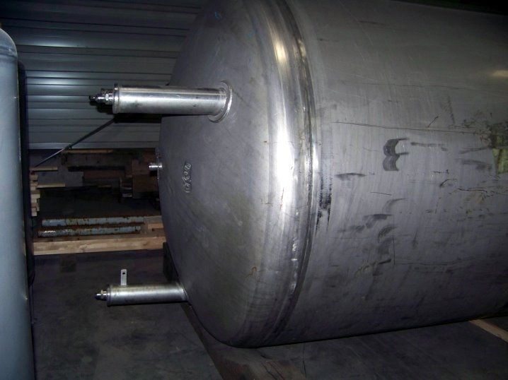 Druckbehälter aus Edelstahl (V4A) (2)