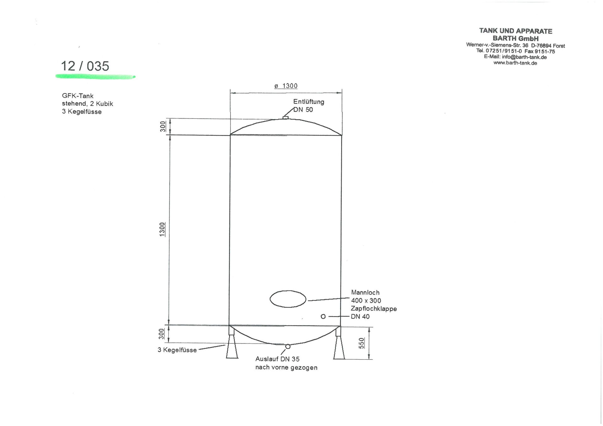 Lagerbehälter aus GFK, Weinlagerbehälter (4)