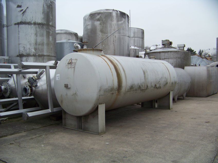 Lagerbehälter aus Edelstahl, ähnlich DIN 6616/1 (4)