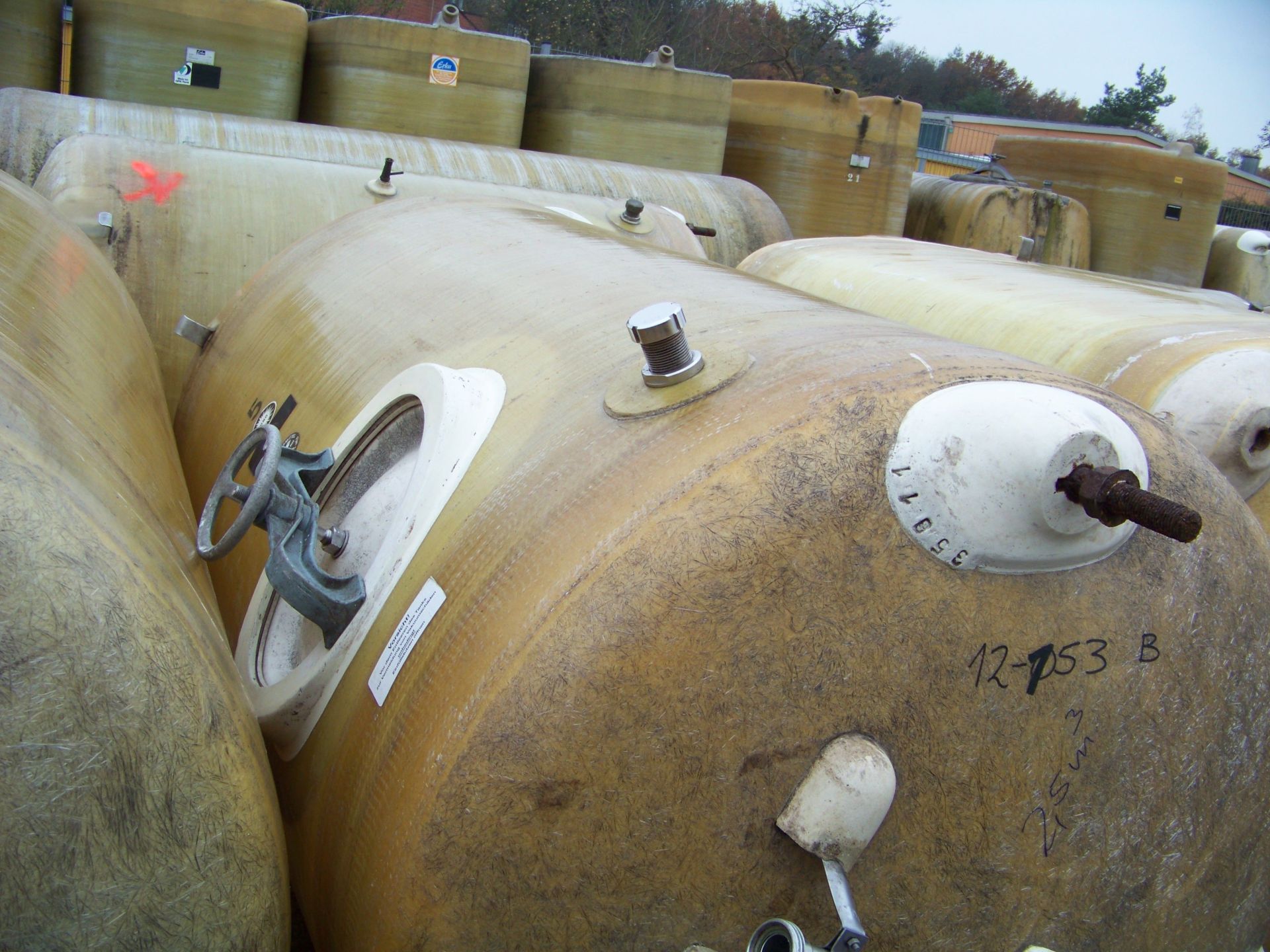 Lagerbehälter aus GFK, Weinlagerbehälter (2)