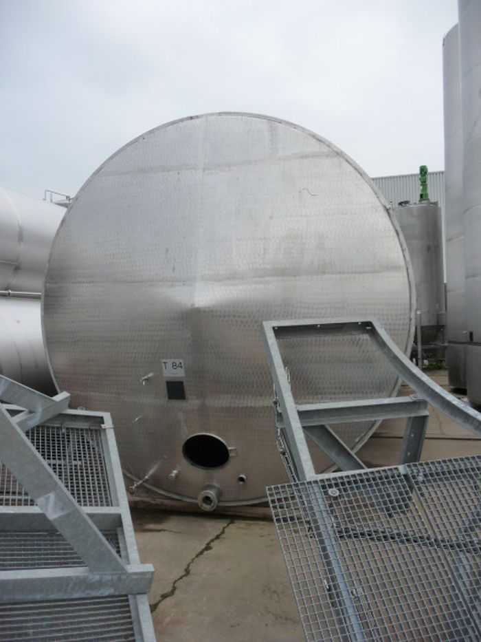 Lagerbehälter aus Edelstahl (V2A), Weinlagertank (4)