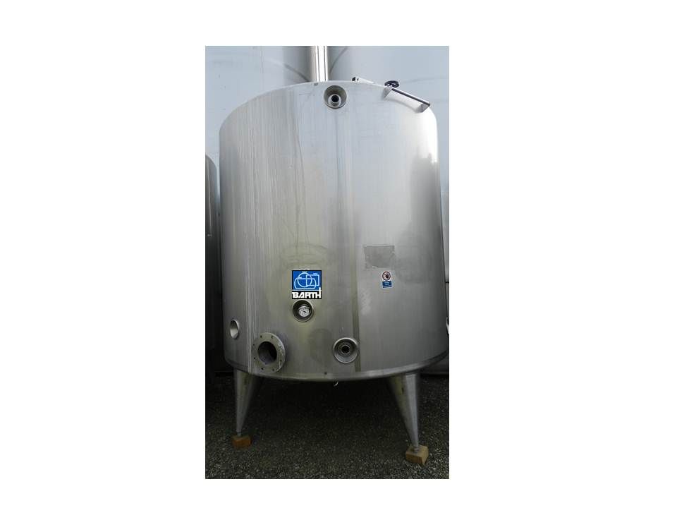 Lagerbehälter aus Edelstahl (V2A), isoliert (2)