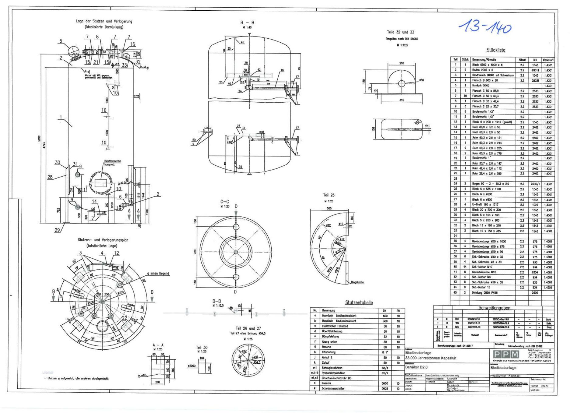 Rührwerksbehälter aus Edelstahl (V2A), isoliert (5)