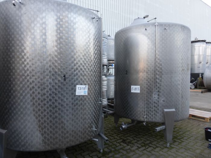 Lagerbehälter aus Edelstahl (V2A), WSt 1.4301 (2)