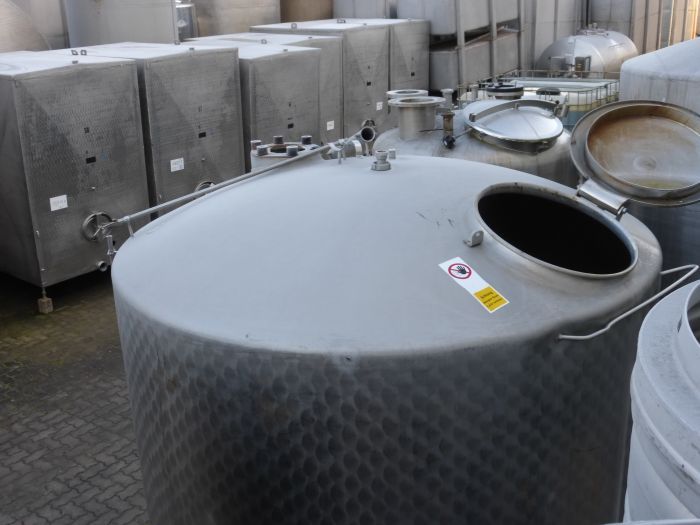 Lagerbehälter aus Edelstahl (V2A), WSt 1.4301 (3)