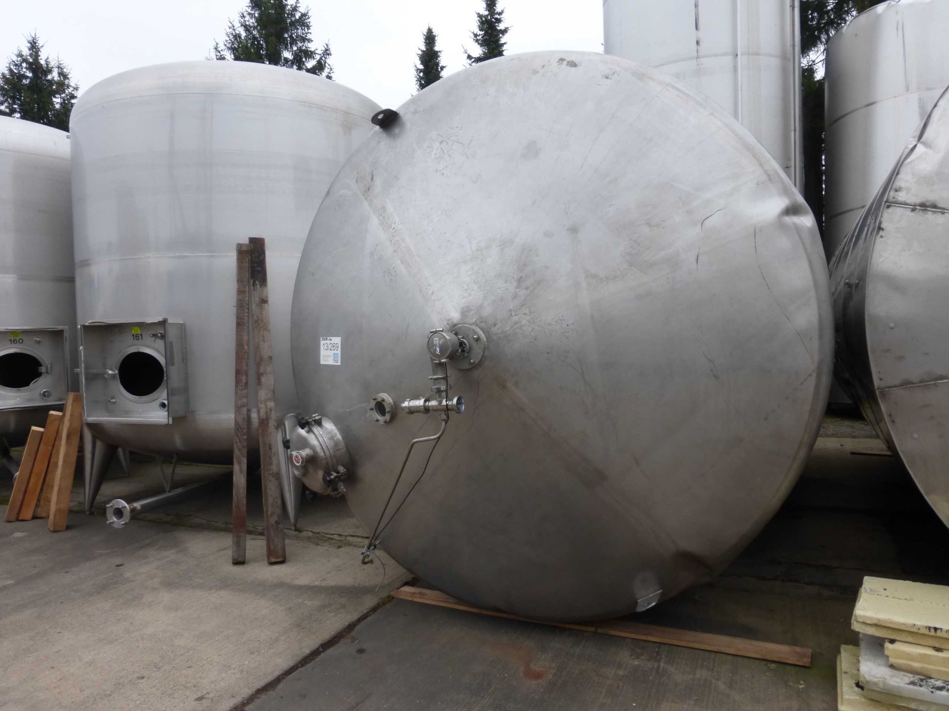 Druckbeh&auml;lter aus Edelstahl V2A, (+13-270GL) (1)