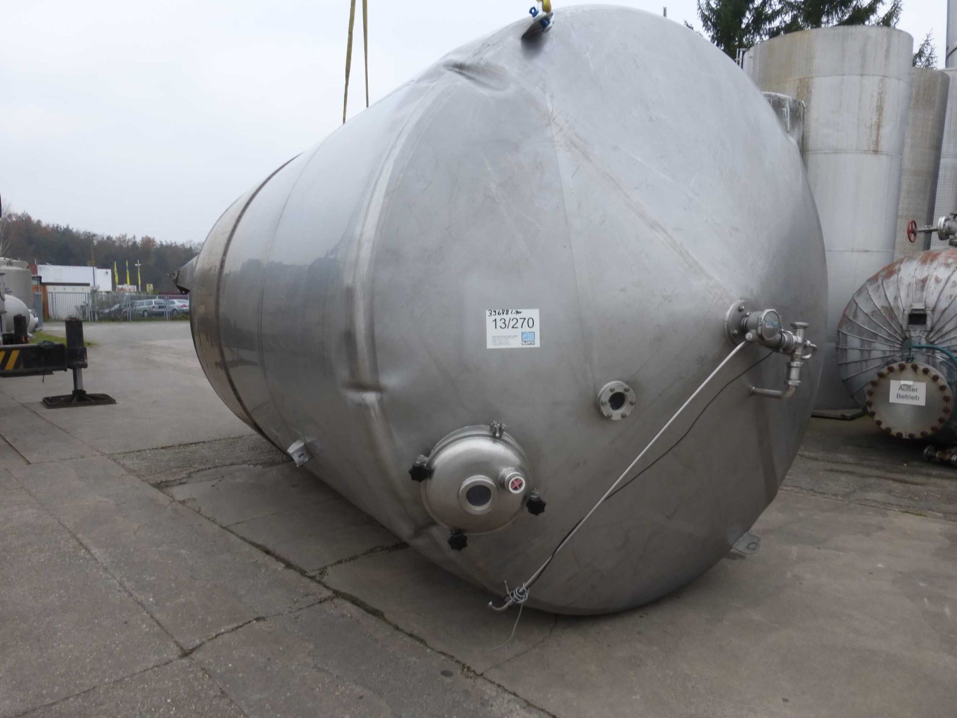 Druckbeh&auml;lter aus Edelstahl V2A, heiz-/k&uuml;hlbar (1)