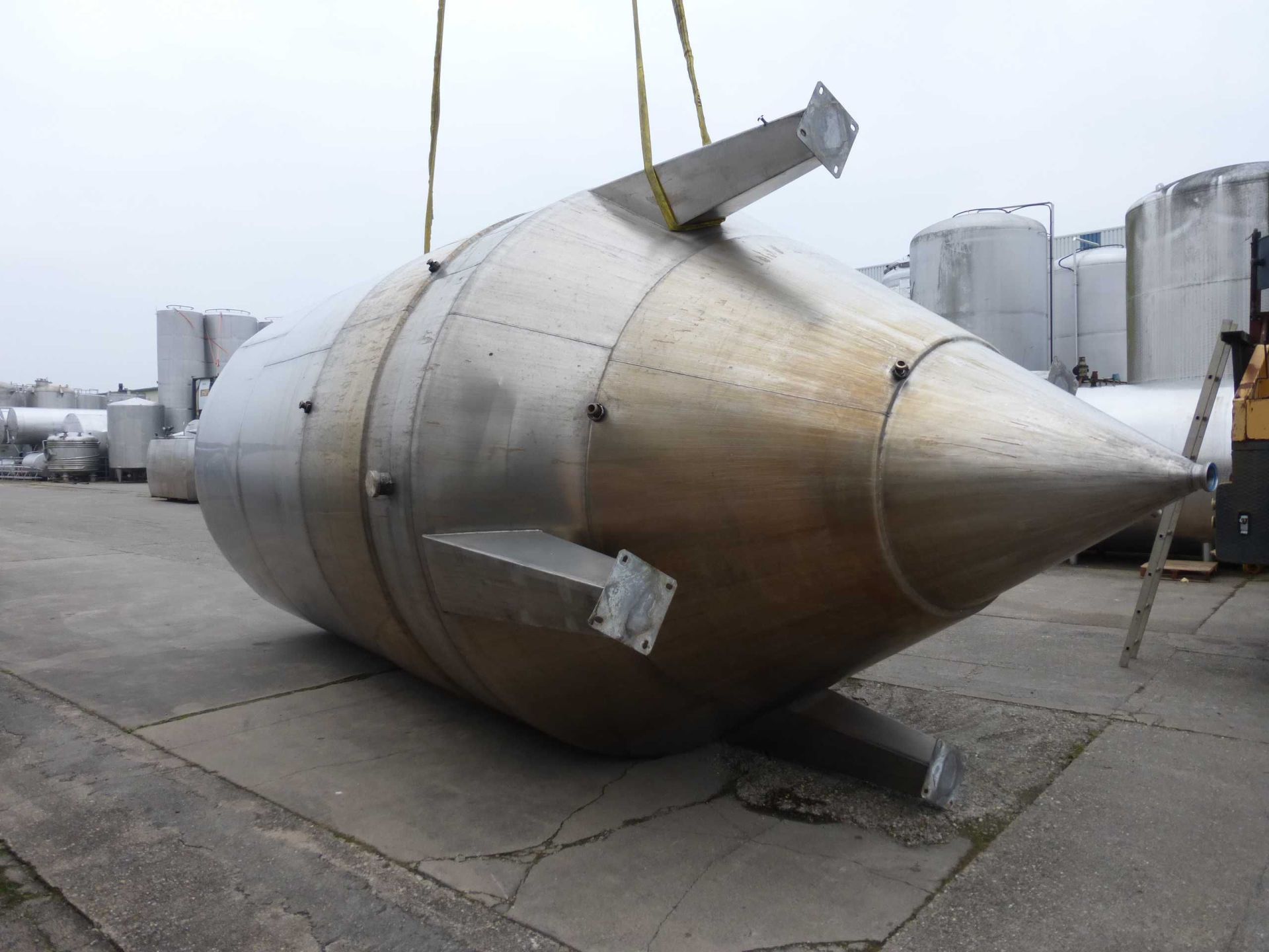 Druckbehälter aus Edelstahl V2A, heiz-/kühlbar (2)