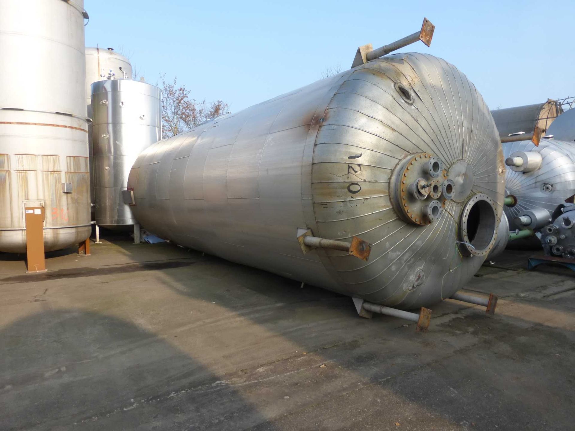 Druckbeh&auml;lter aus Edelstahl V4A, WSt. 1.4435 (1)