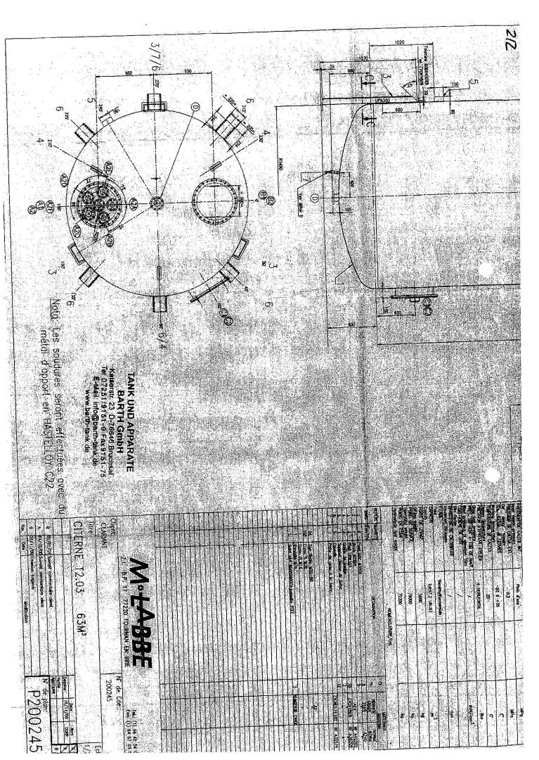 Druckbehälter aus Edelstahl (V4A), WSt 1.4571 (5)