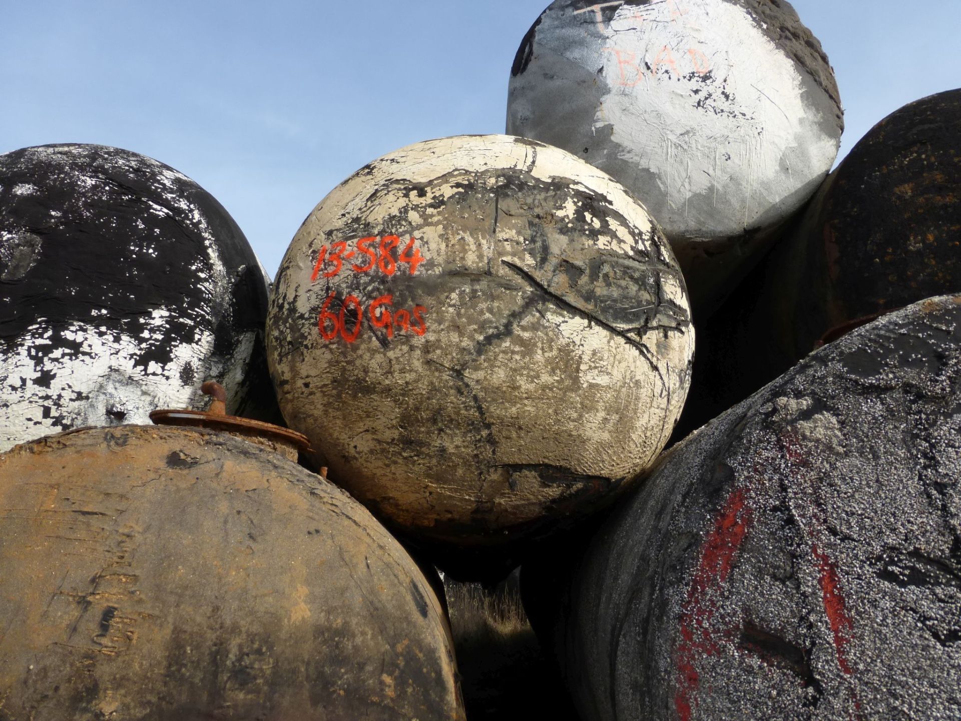 Gasbehälter aus Stahl, Flüssiggaslagertank (2)