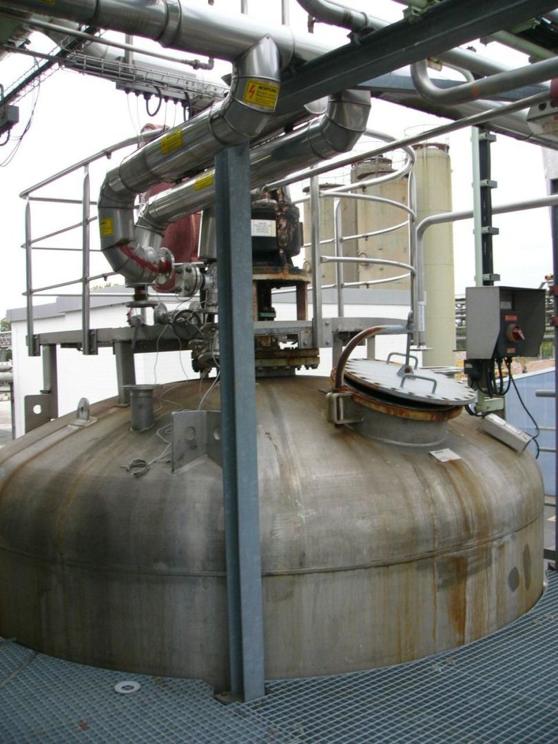 Temperierbarer Druckbehälter aus Edelstahl (V2A) (5)
