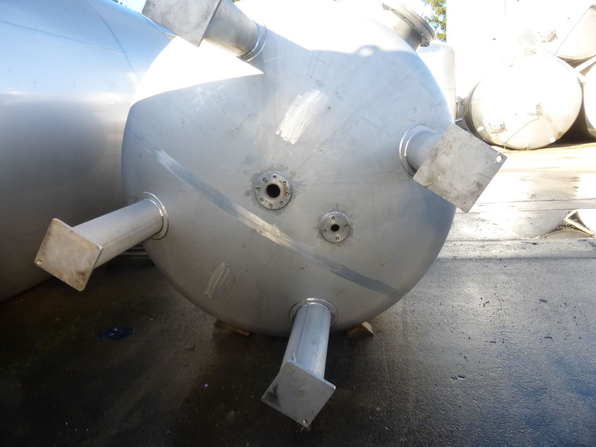 Rührwerksbehälter Edelstahl (V4A), druck-/unterdru (2)