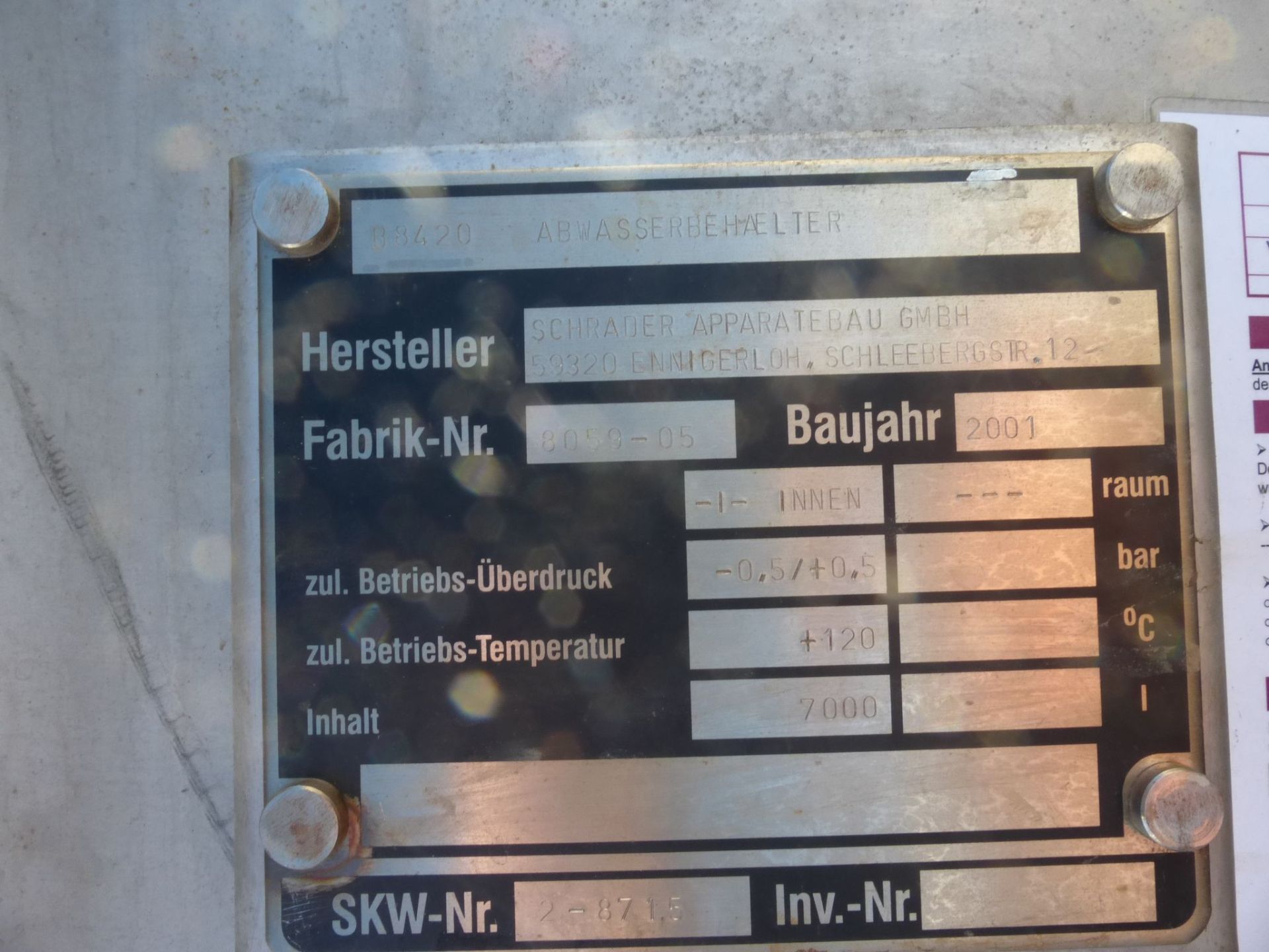 Rührwerksbehälter Edelstahl (V4A), druckbeständig (4)