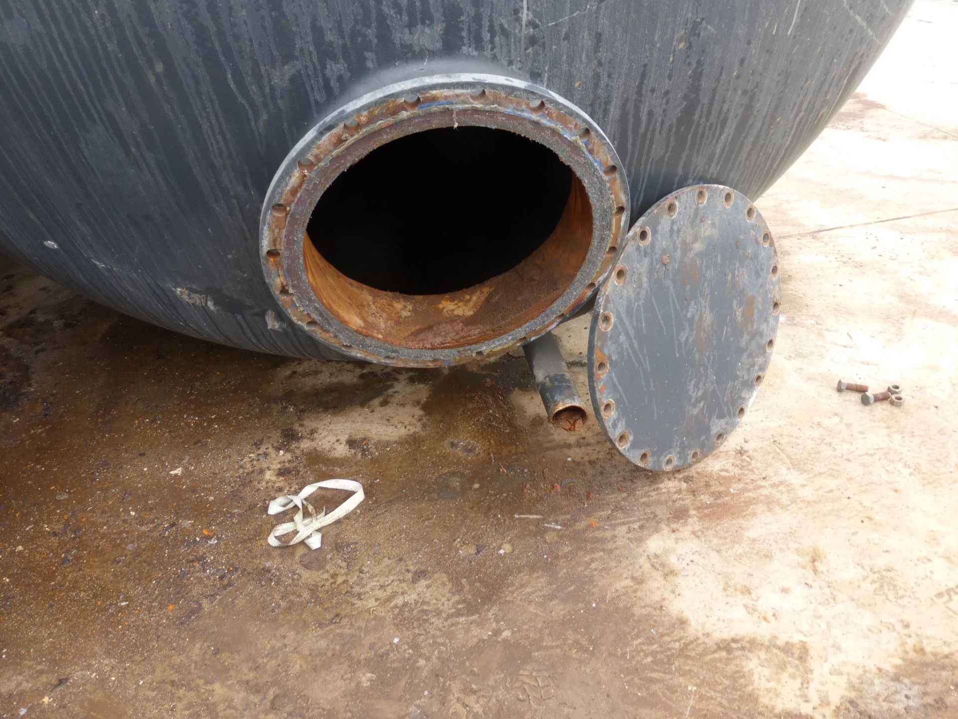 Druckbehälter aus Stahl, liegend (2)