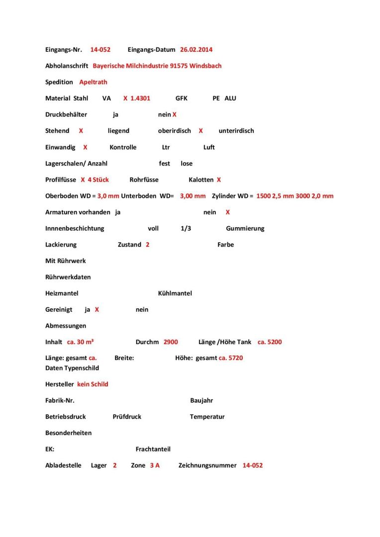Lagerbehälter aus Edelstahl (V2A), (5)