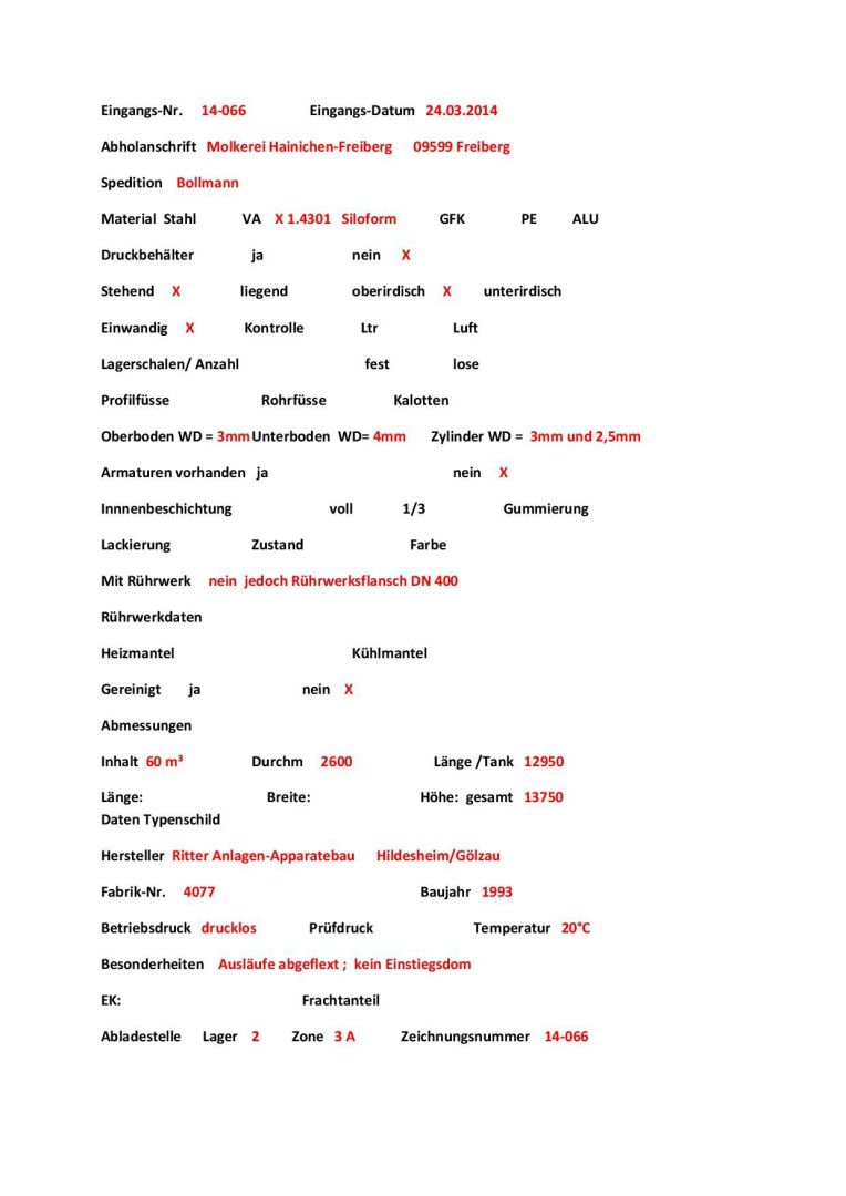 Rührwerksbehälter aus Edelstahl, auf Standzarge (5)