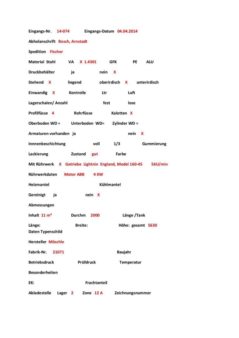 Rührwerksbehälter aus Edelstahl (V2A), IIIc (5)