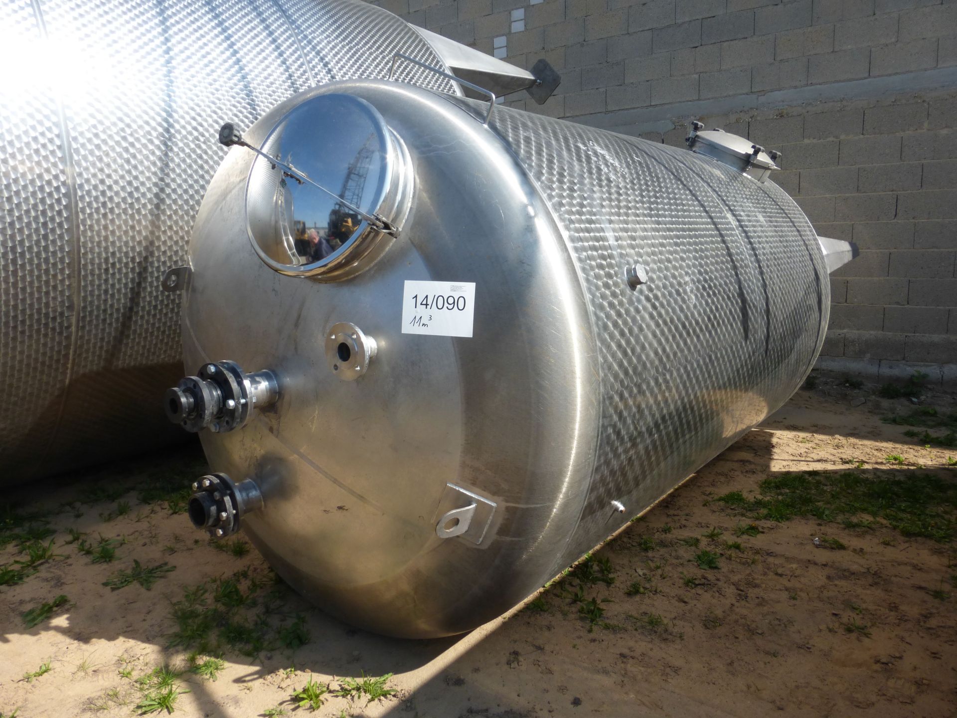 Lagerbehälter aus Edelstahl (V2A), IIIc (3)