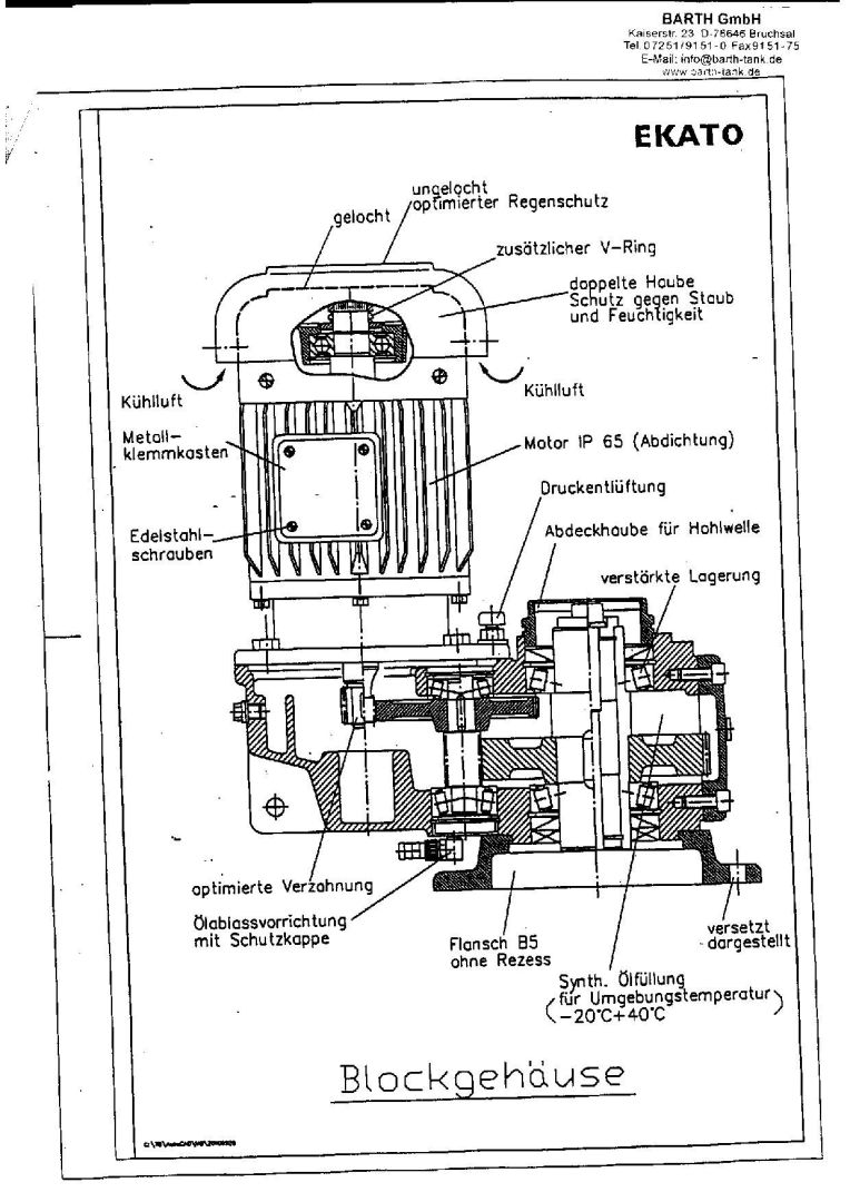 Rührwerksbehälter aus Edelstahl, isoliert (4)
