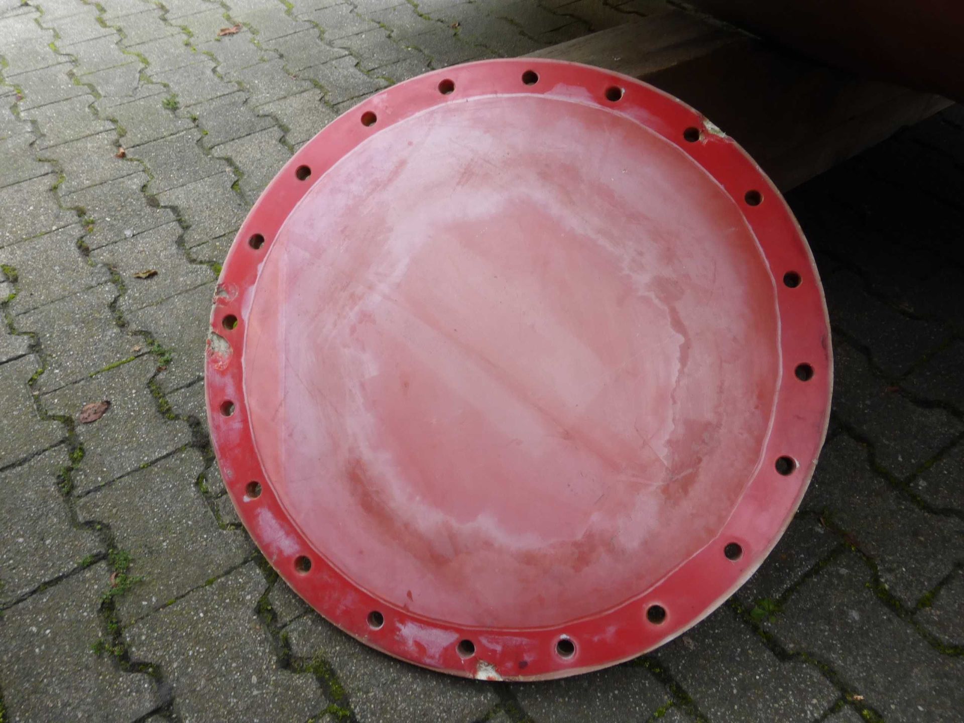 Lagerbehälter aus GFK, auf Fußring (5)