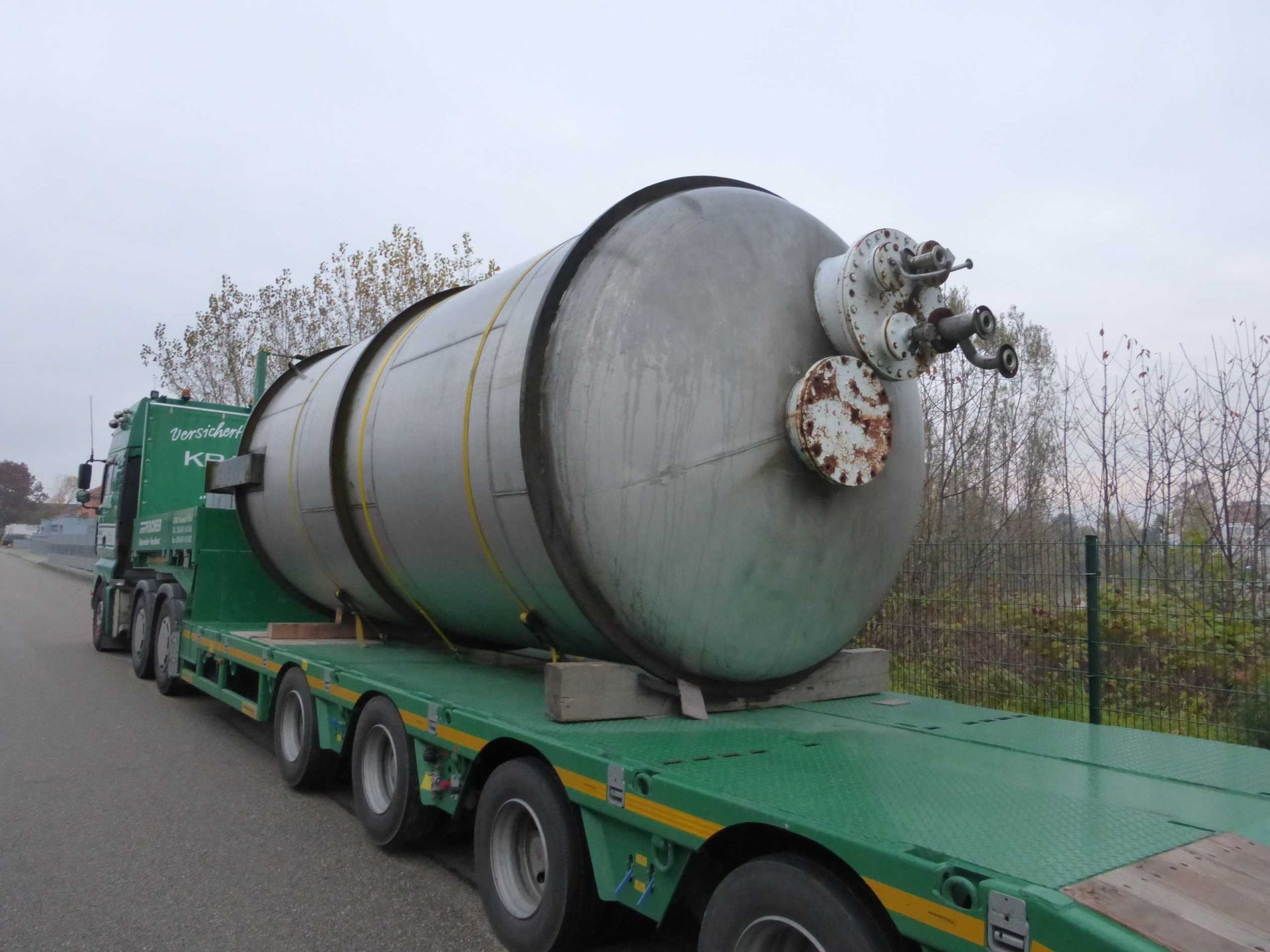 Lagerbeh&auml;lter aus Edelstahl (V4A), beheizbar (1)