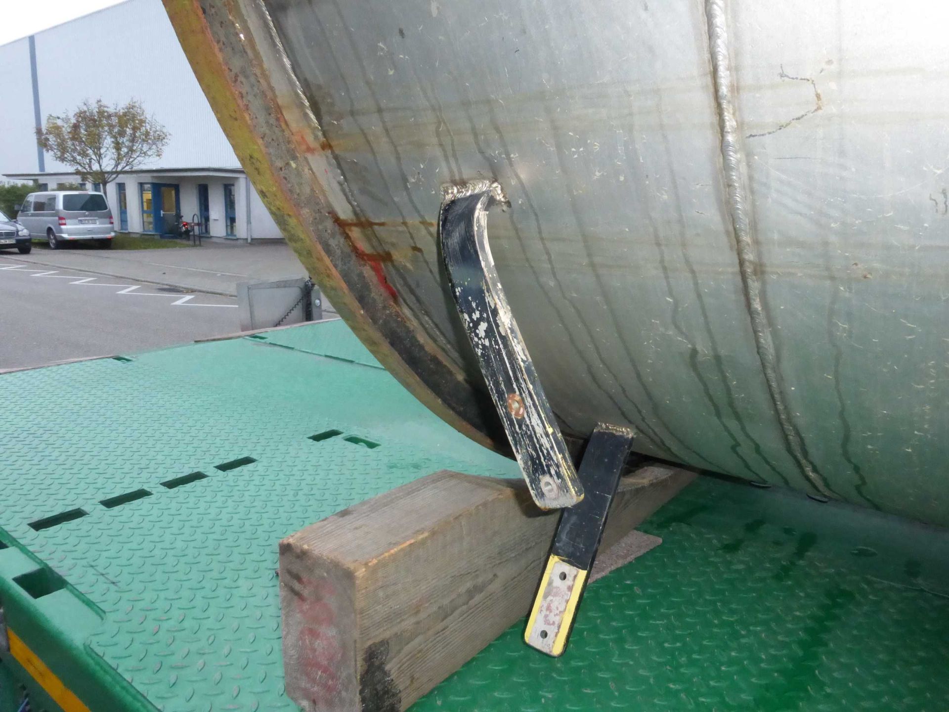 Lagerbehälter aus Edelstahl (V4A), beheizbar (2)