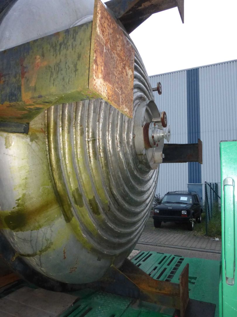 Lagerbehälter aus Edelstahl (V4A), beheizbar (3)