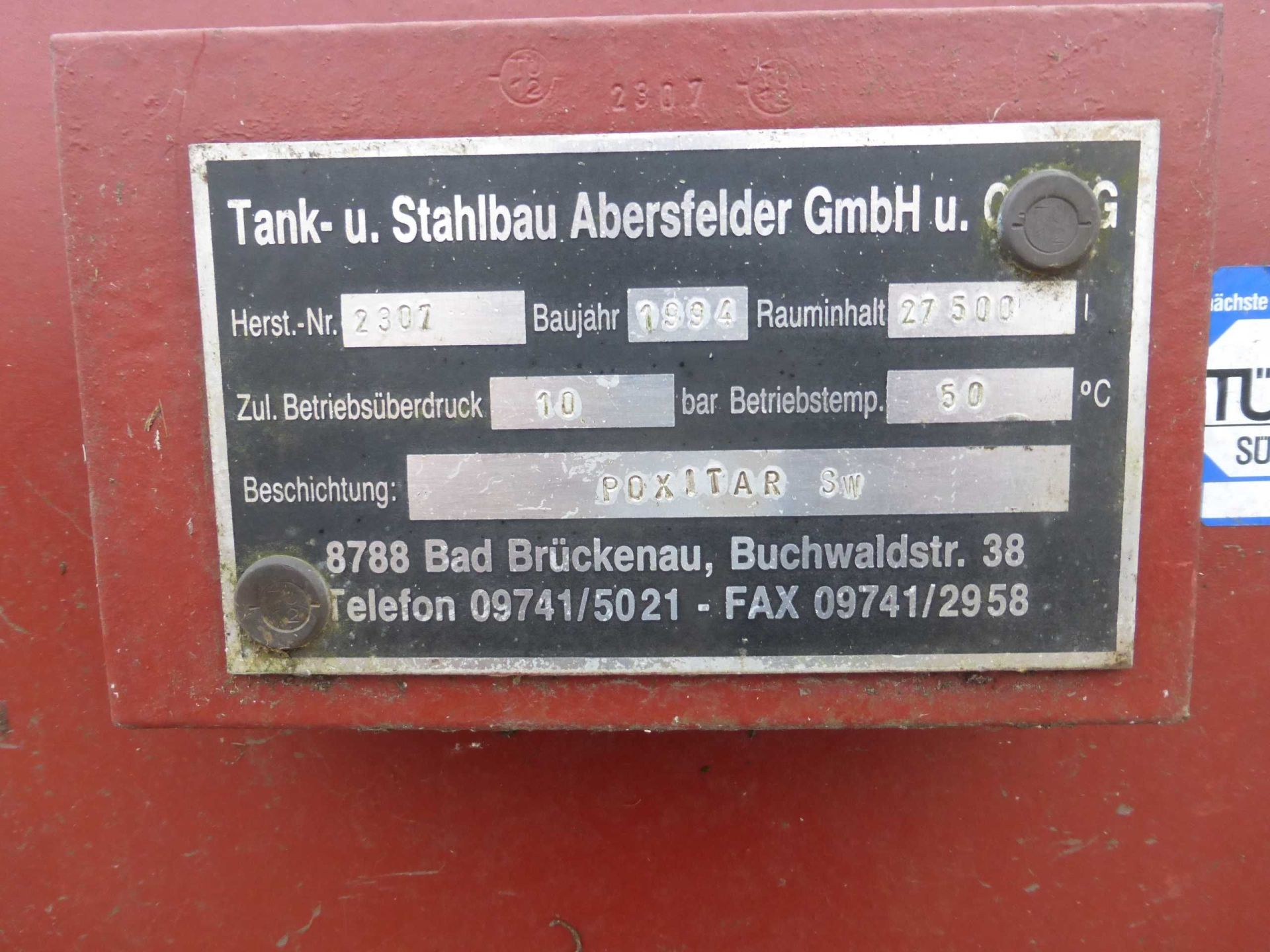 Druckbehälter aus Stahl, Druckluftwasserkessel (5)