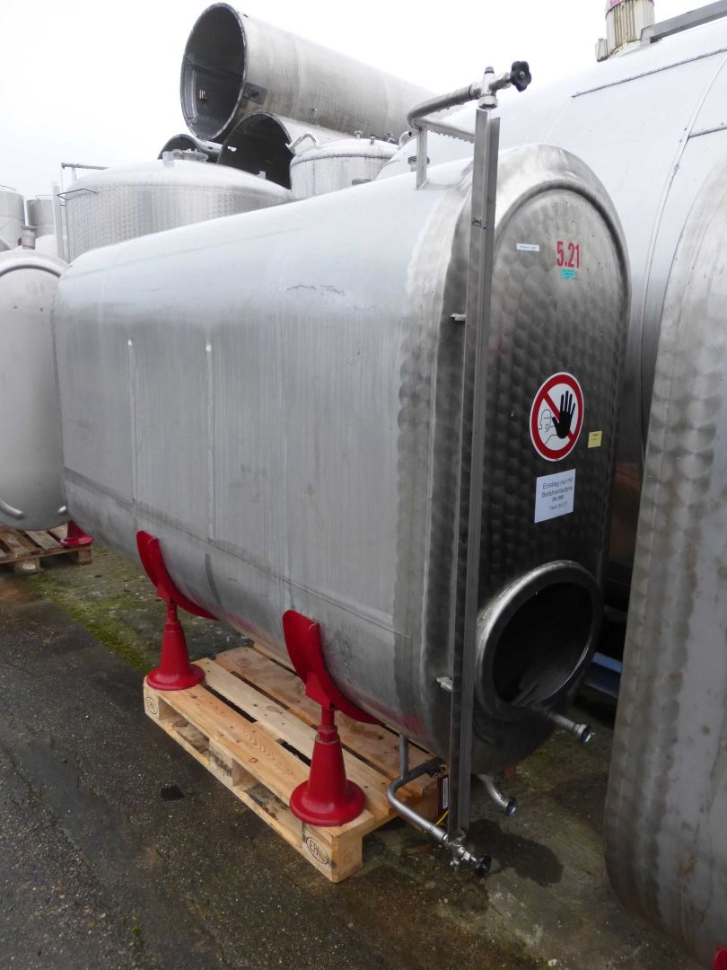 Lagerbeh&auml;lter aus Edelstahl (V2A), oval (1)