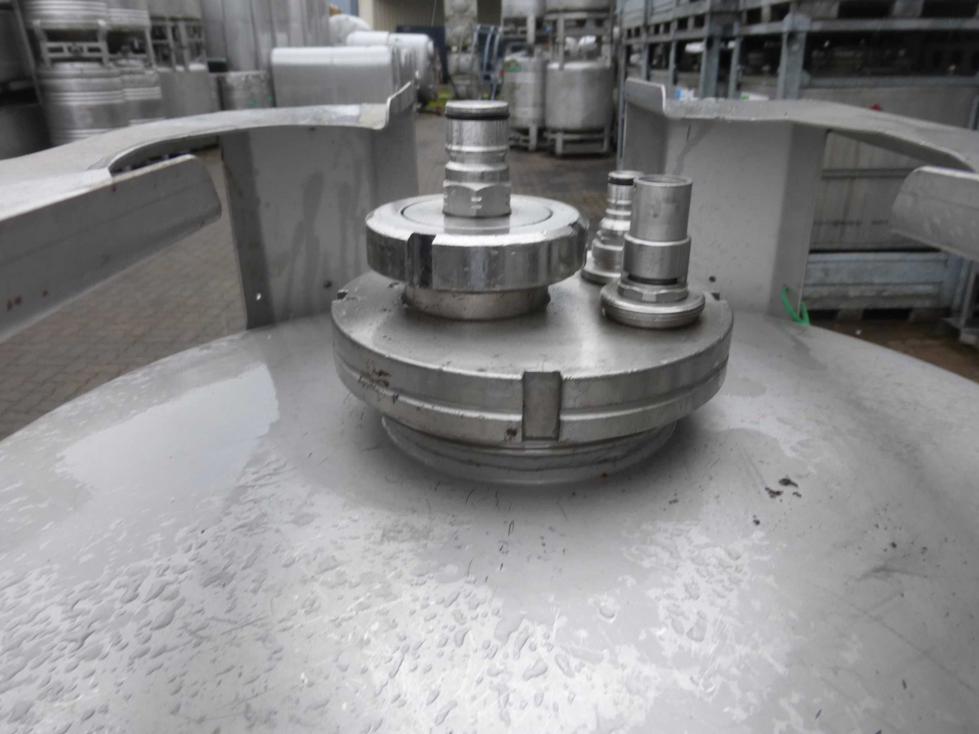 Transportbehälter aus Edelstahl (V2A) (2)