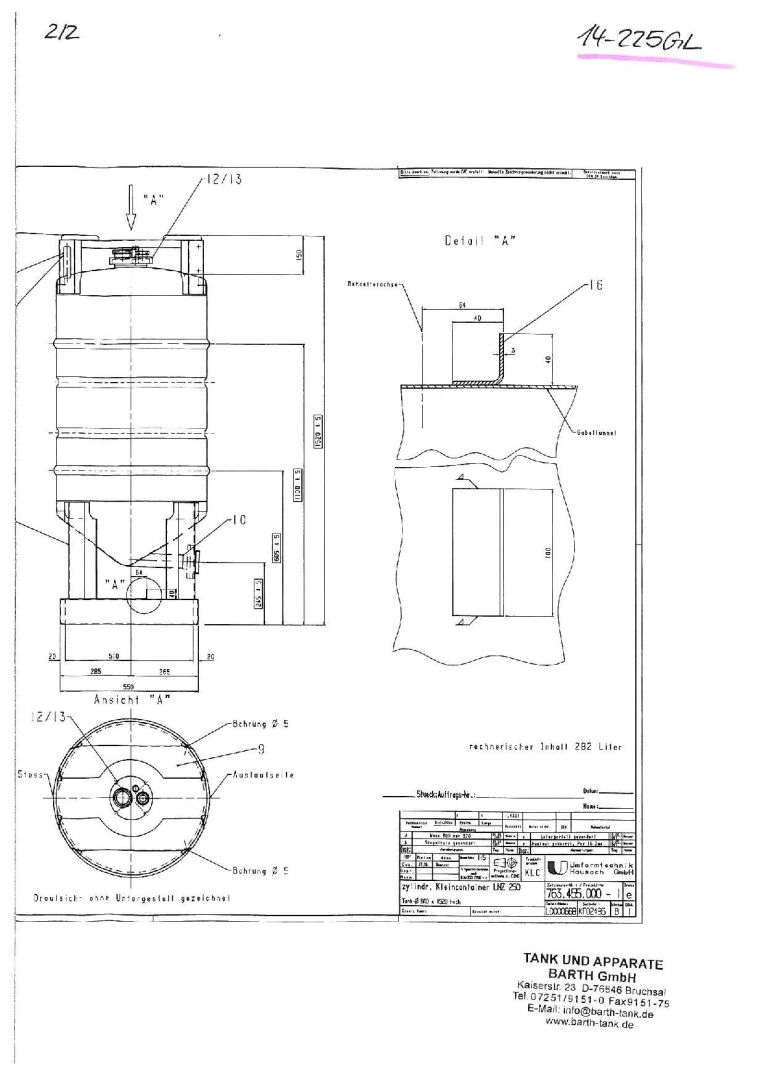 Transportbehälter aus Edelstahl (V2A) (5)