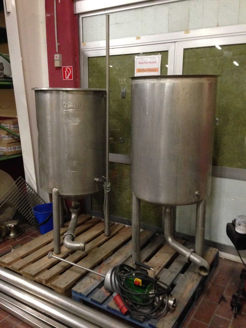 Lagerbeh&auml;lter aus Edelstahl (V2A), oben offen (1)