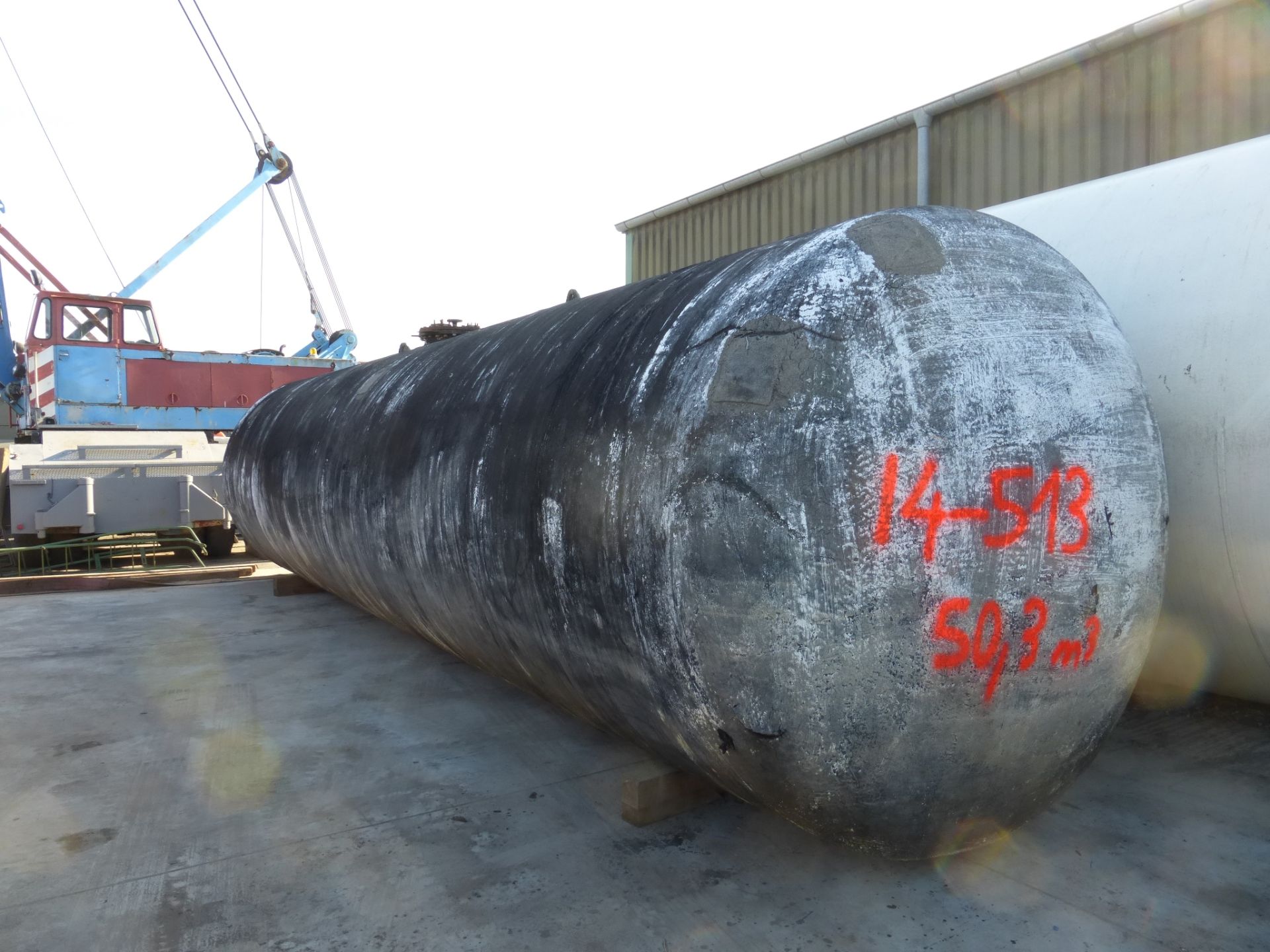 Gasbeh&auml;lter aus Stahl, Druckbeh&auml;lter mit Papieren (1)