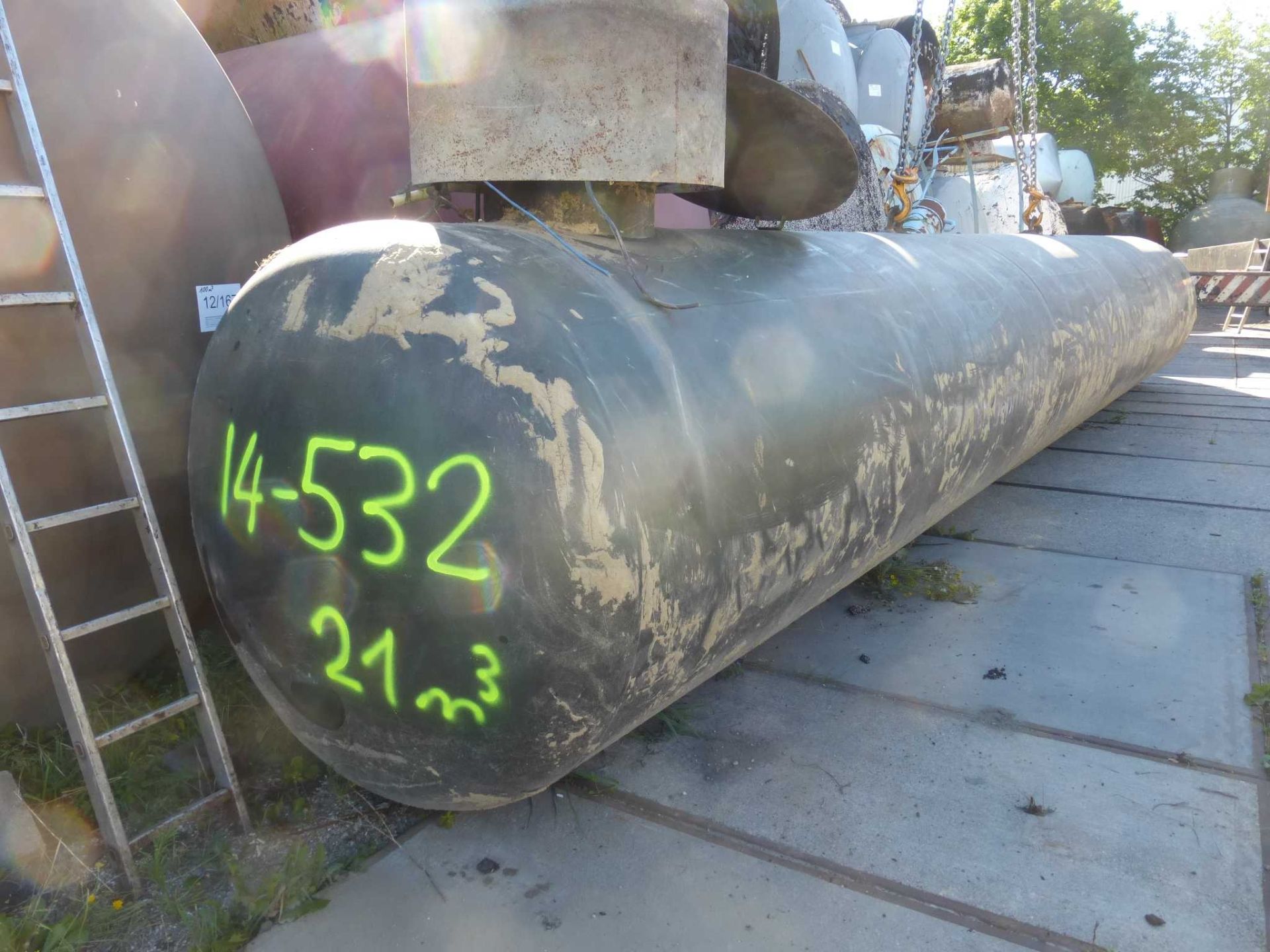 Gasbeh&auml;lter aus Stahl, Druckbeh&auml;lter (1)