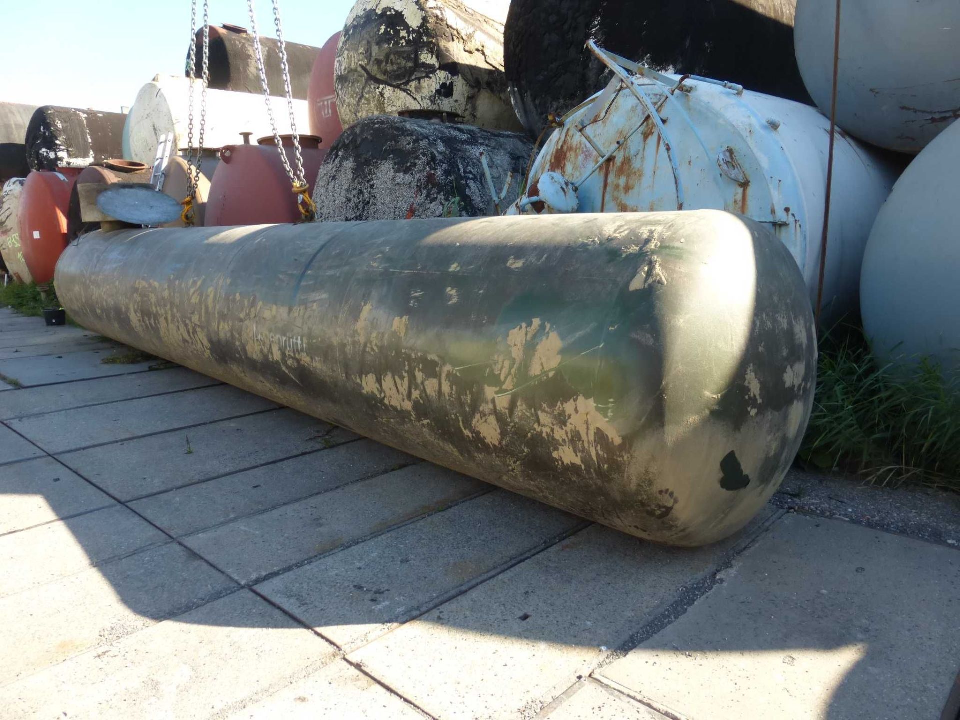 Gasbehälter aus Stahl, Druckbehälter (2)