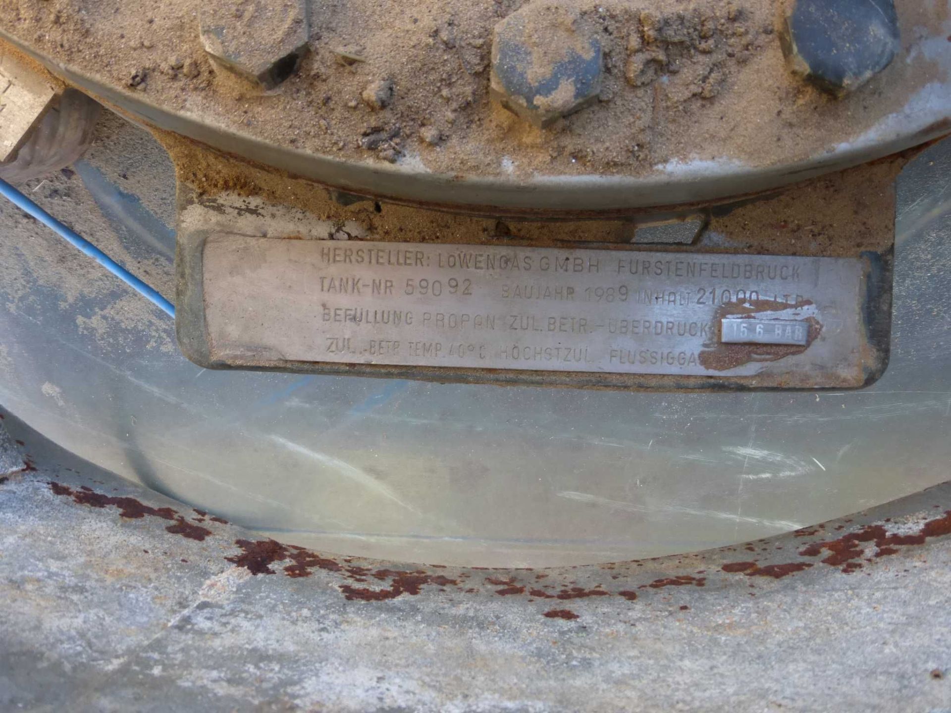 Gasbehälter aus Stahl, Druckbehälter (3)