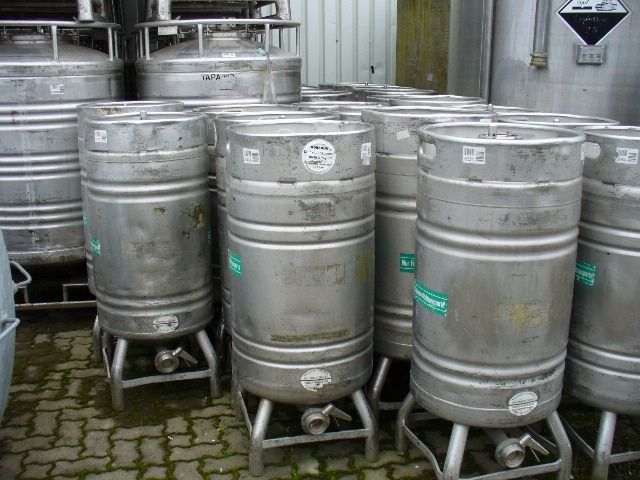 Transportbehälter aus Edelstahl (V2A) (2)