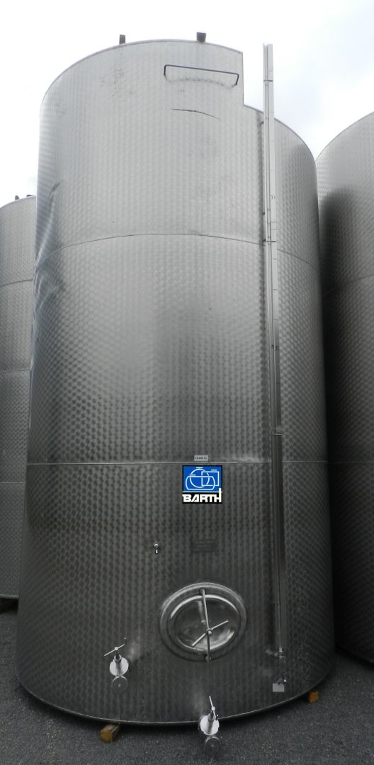 Lagerbeh&auml;lter aus Edelstahl (V2A), schr&auml;ger Boden (1)