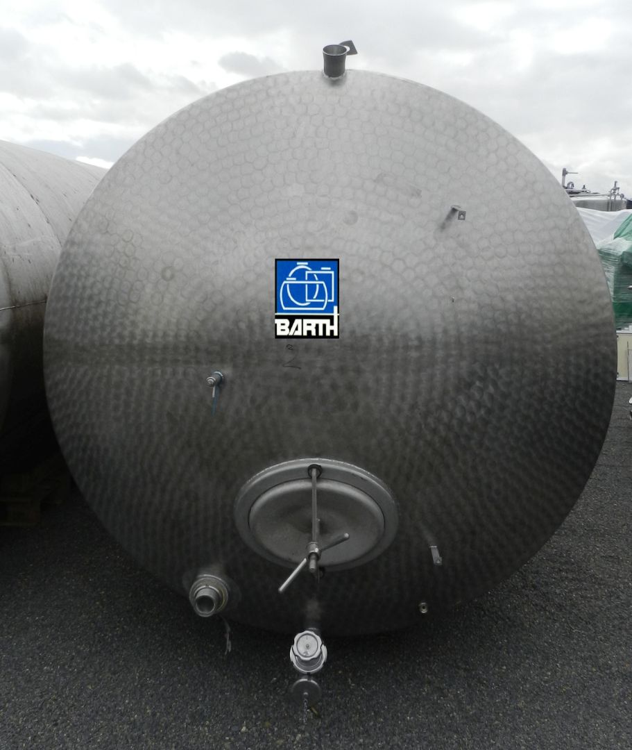 Lagerbeh&auml;lter aus Edelstahl (V2A), liegend (1)